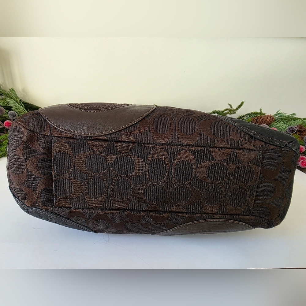Coach Circle Patchwork Y2K East-West Tote Mixed Leathers - Picture 13 of 16